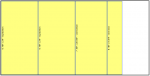 Yellow Text Line Parallel Rectangle
