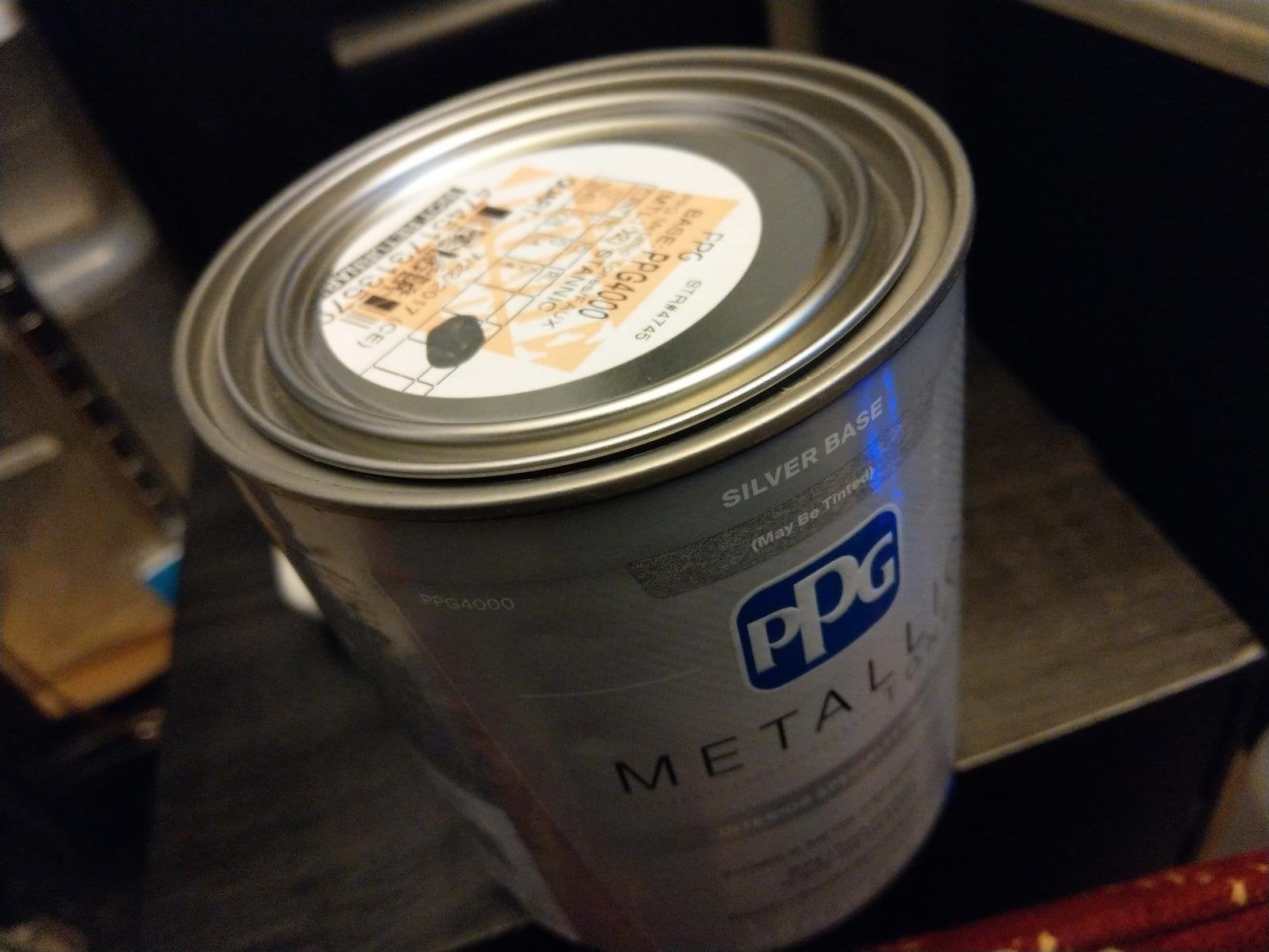 Question on PPG Metallica Silver Paint