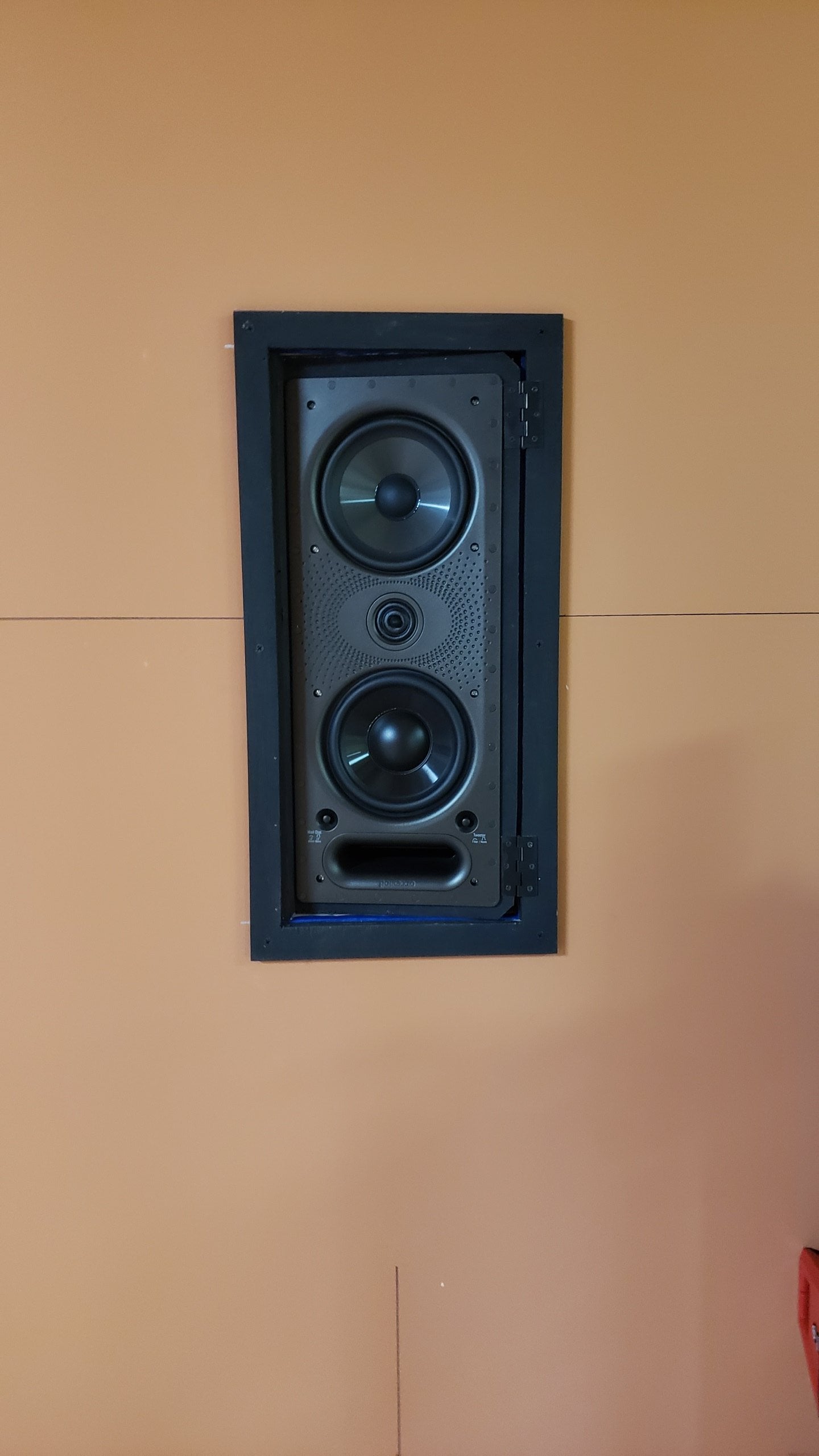 Front Wide speakers - placement options for in-wall