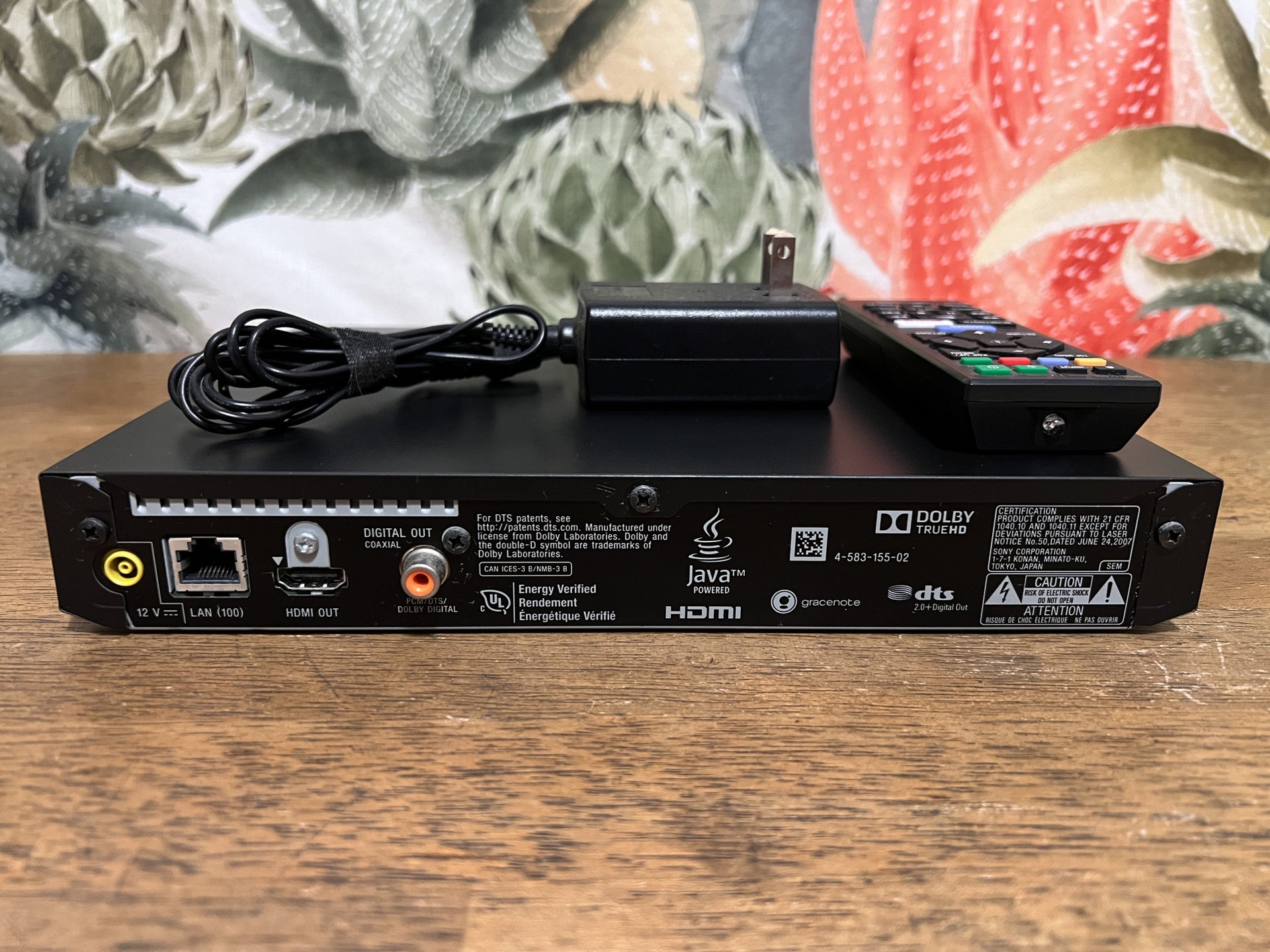 Sony BDP-S6700 4K Upscaling Blu-Ray Disc Player